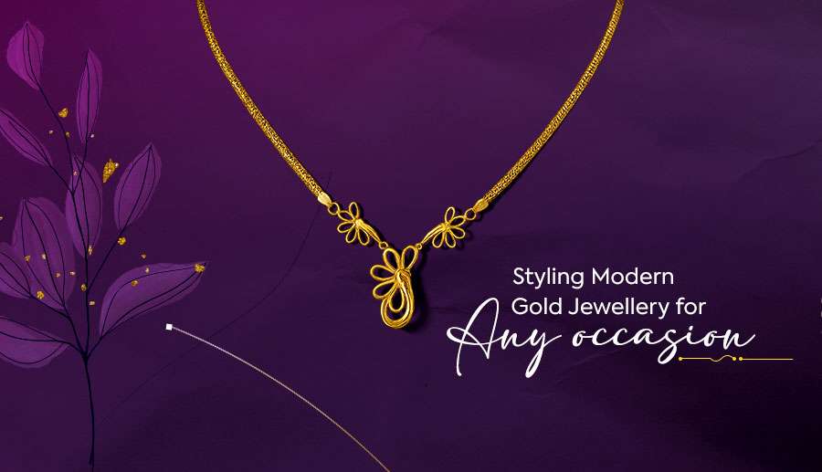Modern Gold Jewellery for Any Occasion