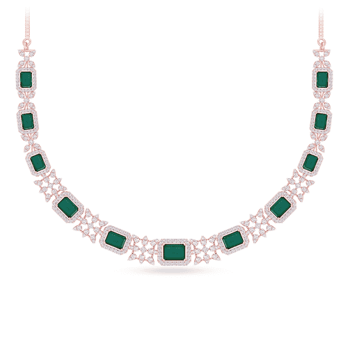 Buy Smooth Strike Diamond Neckalce online at best prices Kirtilals