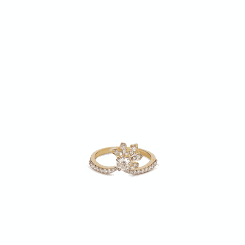 Kirtilals Bridal Forever And A Day Jewellery Graceful Silver Gold Ring