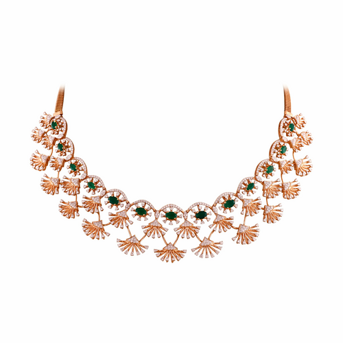 Elegant Uncut Kundan Ruby Necklace Set - Rentjewels